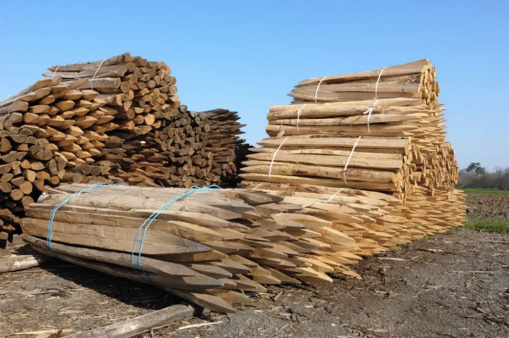 fabrication piquets de bois près de Lesparre-Médoc